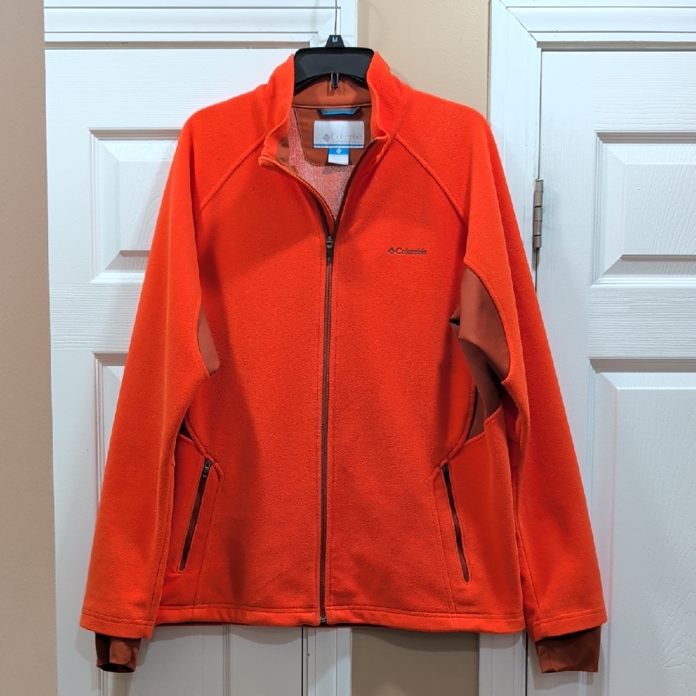 Columbia Omni-heat Orange Full-Zip Jacket